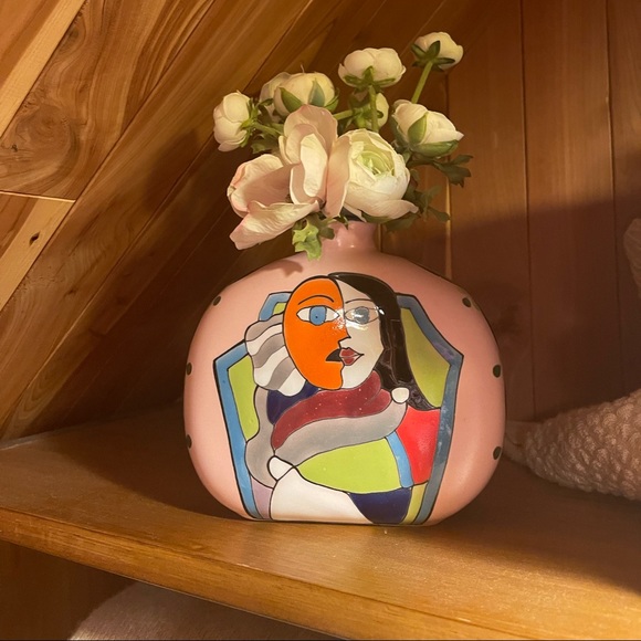 Hand Painted Azulejos Bottle - Picture 4 of 4